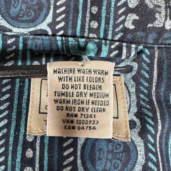 L.L. Bean Shirt Men Size XL Classic Fit Short Sleeve 100% Cotton Single Pocket - Picture 6 of 10